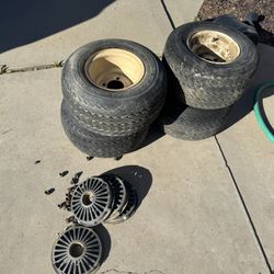 Free golf cart tires and wheels