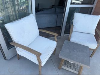 3 piece outdoor set