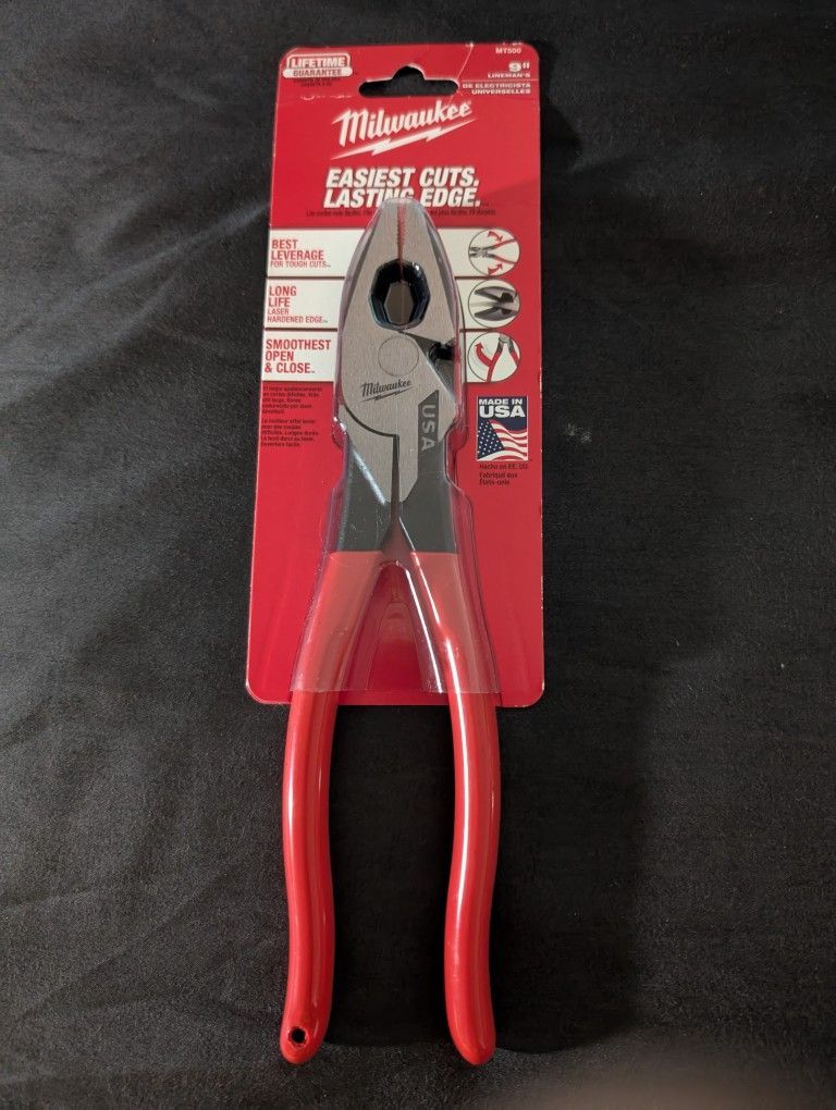 Milwaukee 9 Lineman's Pliers