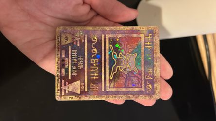 Ancient Mew promo card