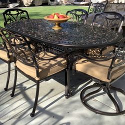 Patio veranda classics 7 PC Outdoor Dining Set! Like New Condition