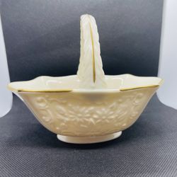 Vintage Classic Lenox San Souci Basket With Handle 