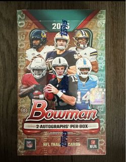 2026 Topps Bowman Football Hobby Box - NEW SEALED