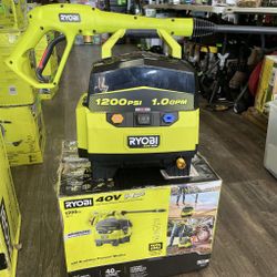 Ryobi 40v 1200psi Pressure Washer 