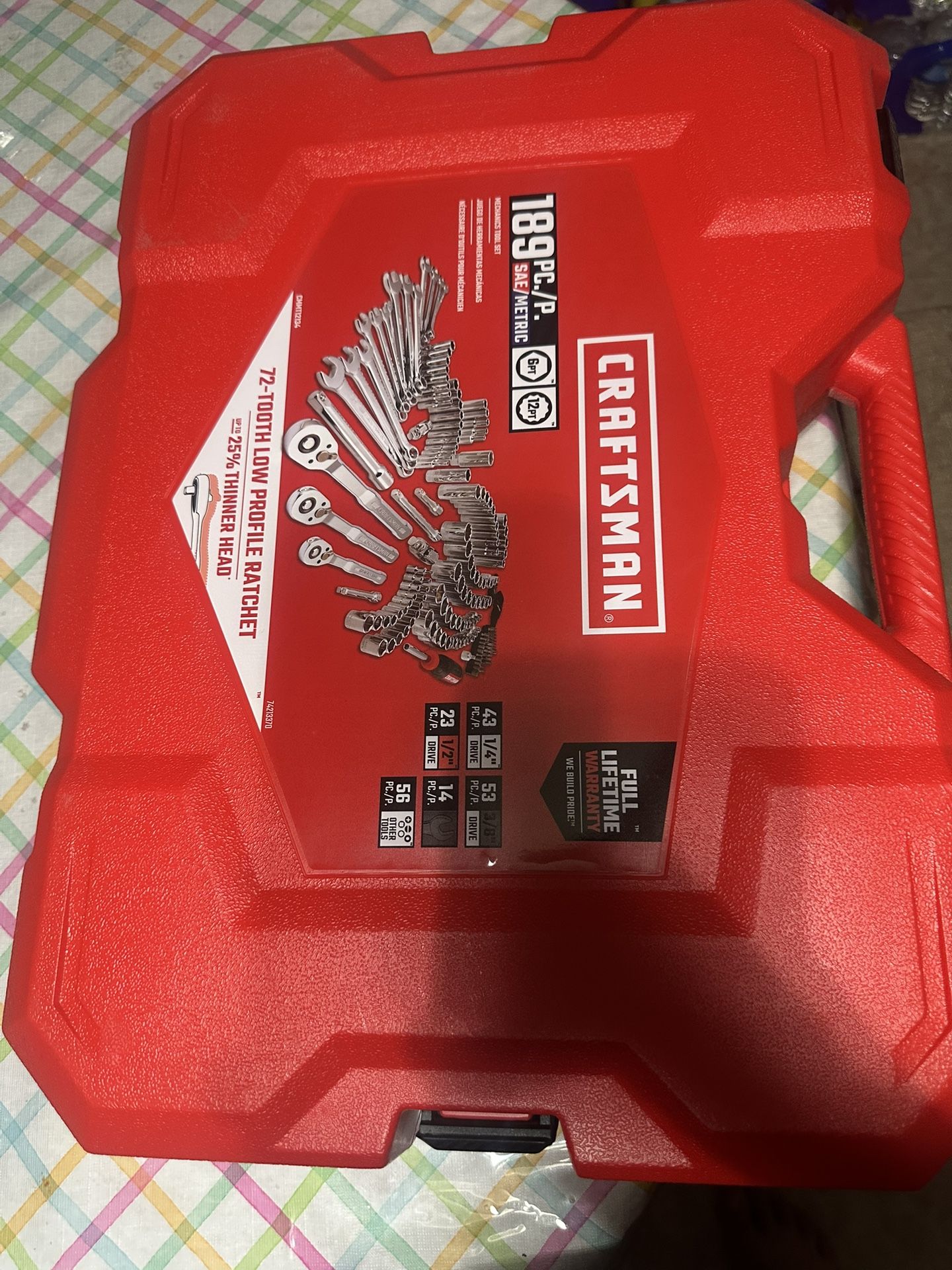 Craftsman 189 Tool Set