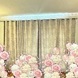 blackout curtain 11.5ft Wx8.5ft L per panel