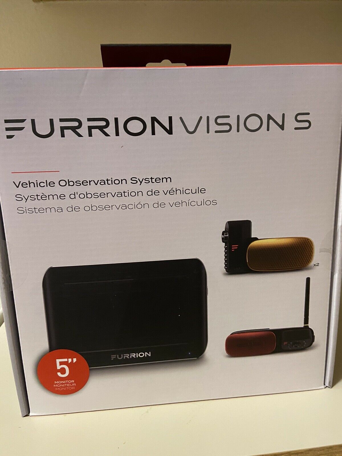 New Furrion Vision S 5 3-camera System; RV Backup Camera