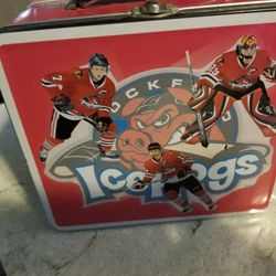 Rockford  Icehogs Metal Lunchbox