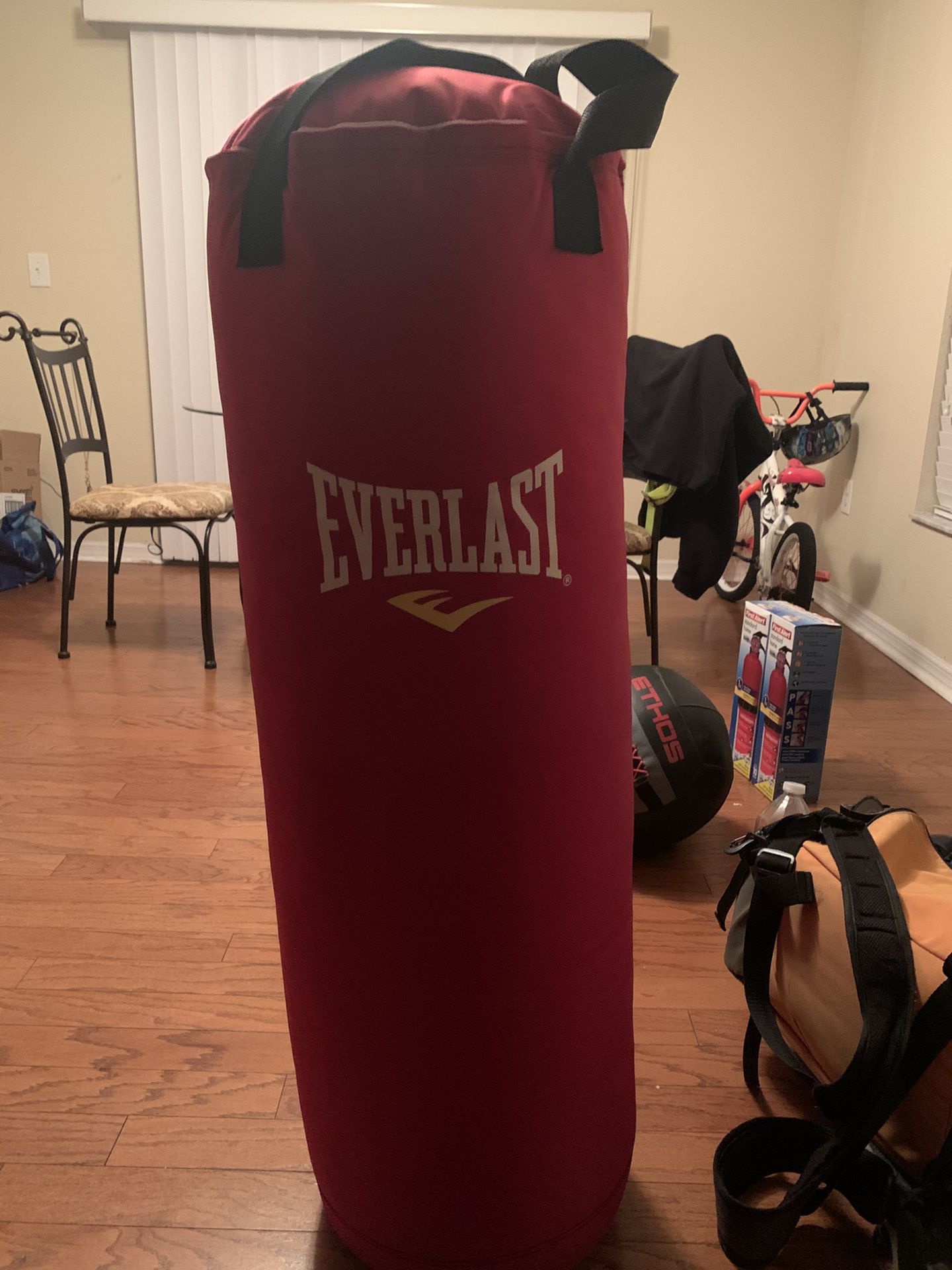 50lb Everlast punching bag
