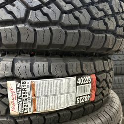2 New LT 215/85/16 Tires 