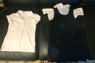 Girl School Uniform (6-7), Small.