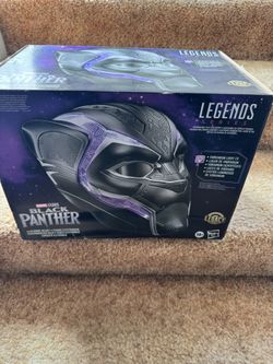Marvel Legends Black Panther Electronic Helmet W/lights