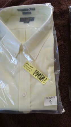 Yellow Irvine Park shirt size 20xl