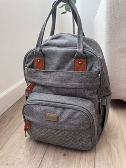 Diaper backpack-Grey