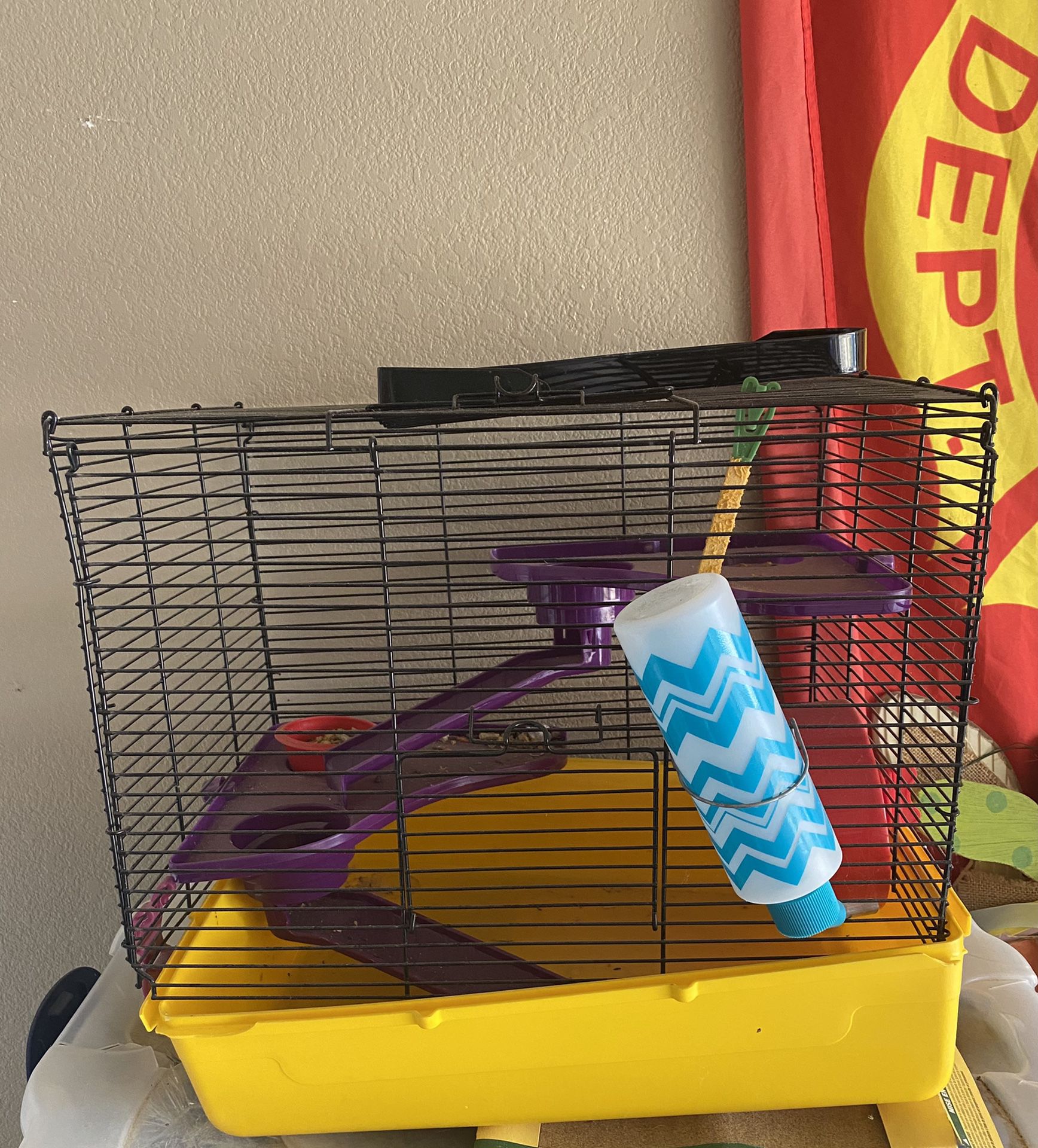 Hamster/small rodent cage