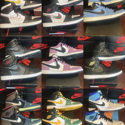 Jordan 1 Bulk Deal - Men’s 11/11.5 - 9 Pairs