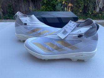 Adidas Adizero Impact+ TPU  Baseball Cleats Gold & White Men's Size 13 (BRAND NEW)