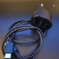 Samsung Cigarette Fast Charger With Cable 