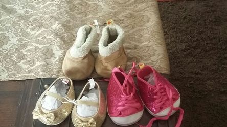 3 pairs build a bear shoes new 15 all or 5 each firm