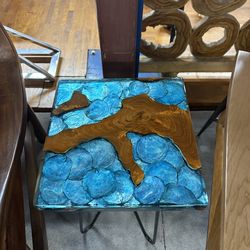 MEGA SALE! Resin Side Tables (Multiple Variations)  Take 20% OFF