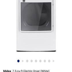 Midea gas dryer