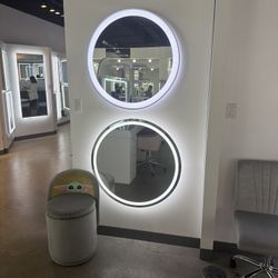 Round Wall Mirrors/led Light/ Mirrors 