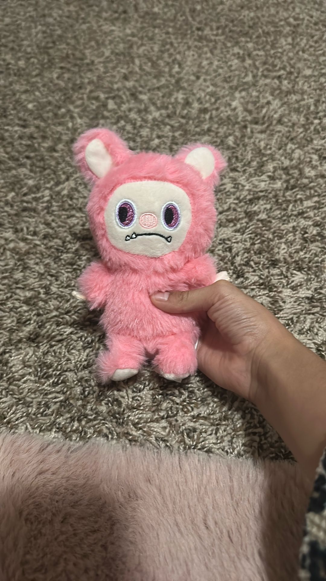 Fake Labubu Pink Cute 