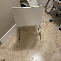 4 Chairs White