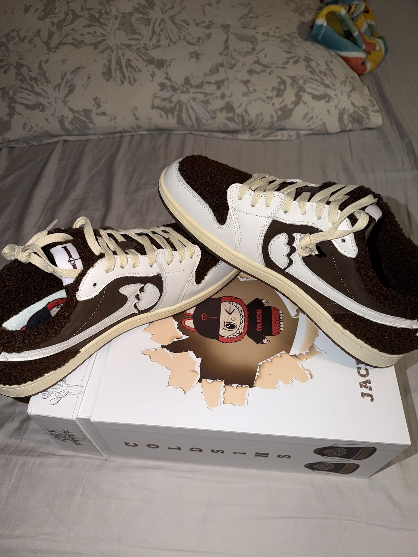 Jack The Ripper Travis Scott Labubu Design By Coldsins Size 12 US 
