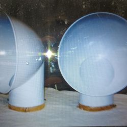 Vintage 14""x 8" Marine Air Vents