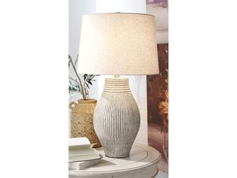 Layal Beige Table Lamp (Set of 2) (Online Special Price)