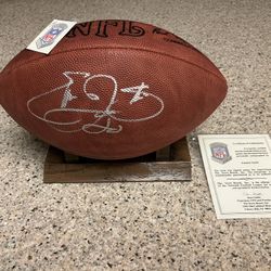 Emmitt Smith Autographed NFL Wilson Football