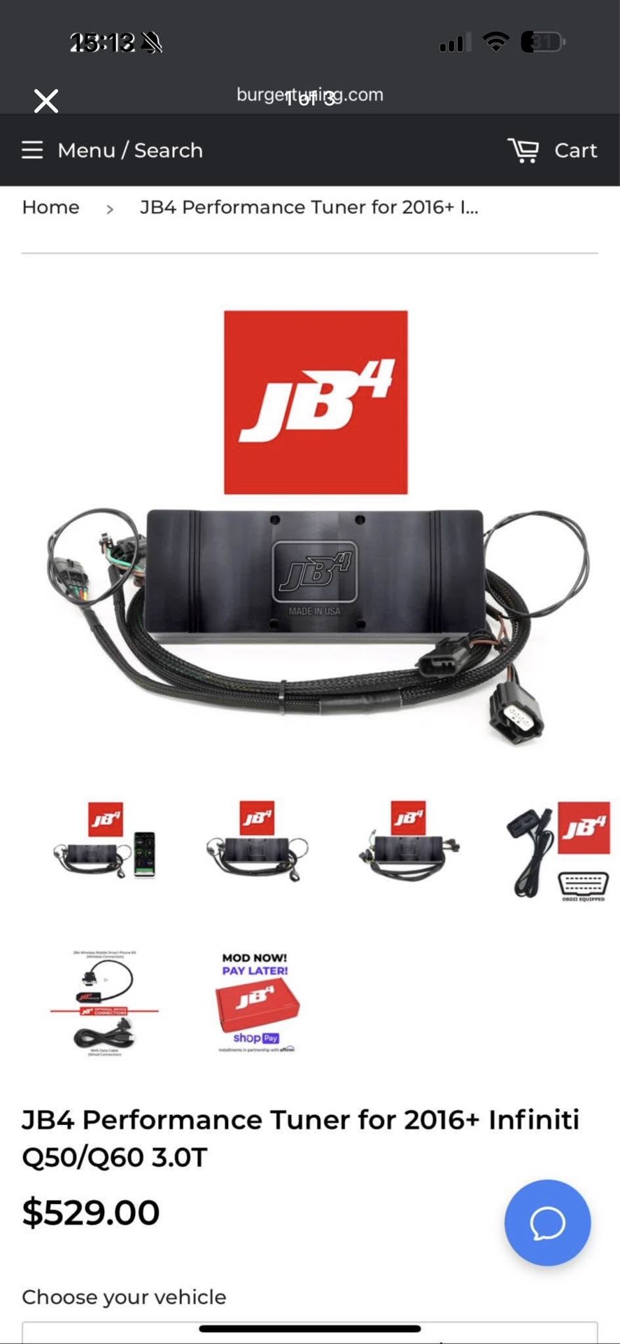 Q50 JB4 Tuner