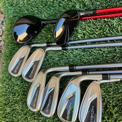 TaylorMade Stealth HD Combo Iron Set 4-AW Regular Graphite   (4,,5 are hybrids)