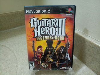 PS2 Guitar Hero 3 Legends of Rock