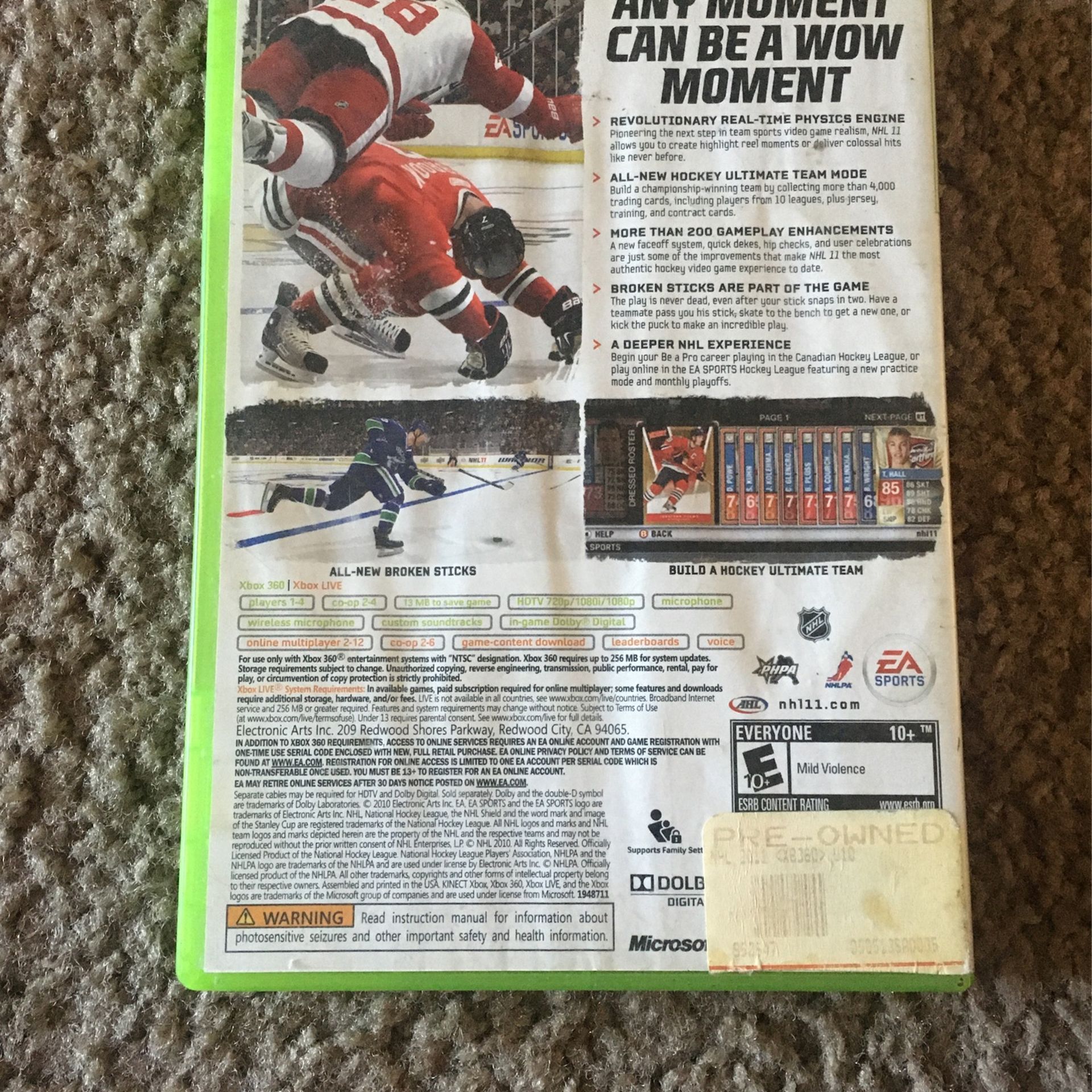 NHL 11 (Xbox 360)