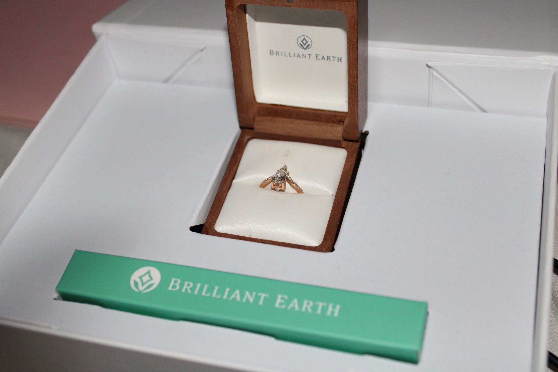 Brilliant earth shop ring box