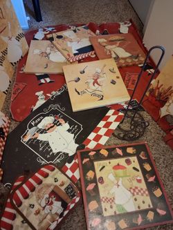 Italian theme kitchen decor