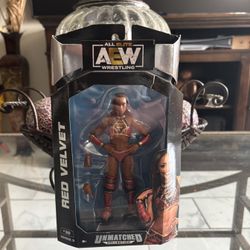 AEW Unmatched Collection Red Velvet figure