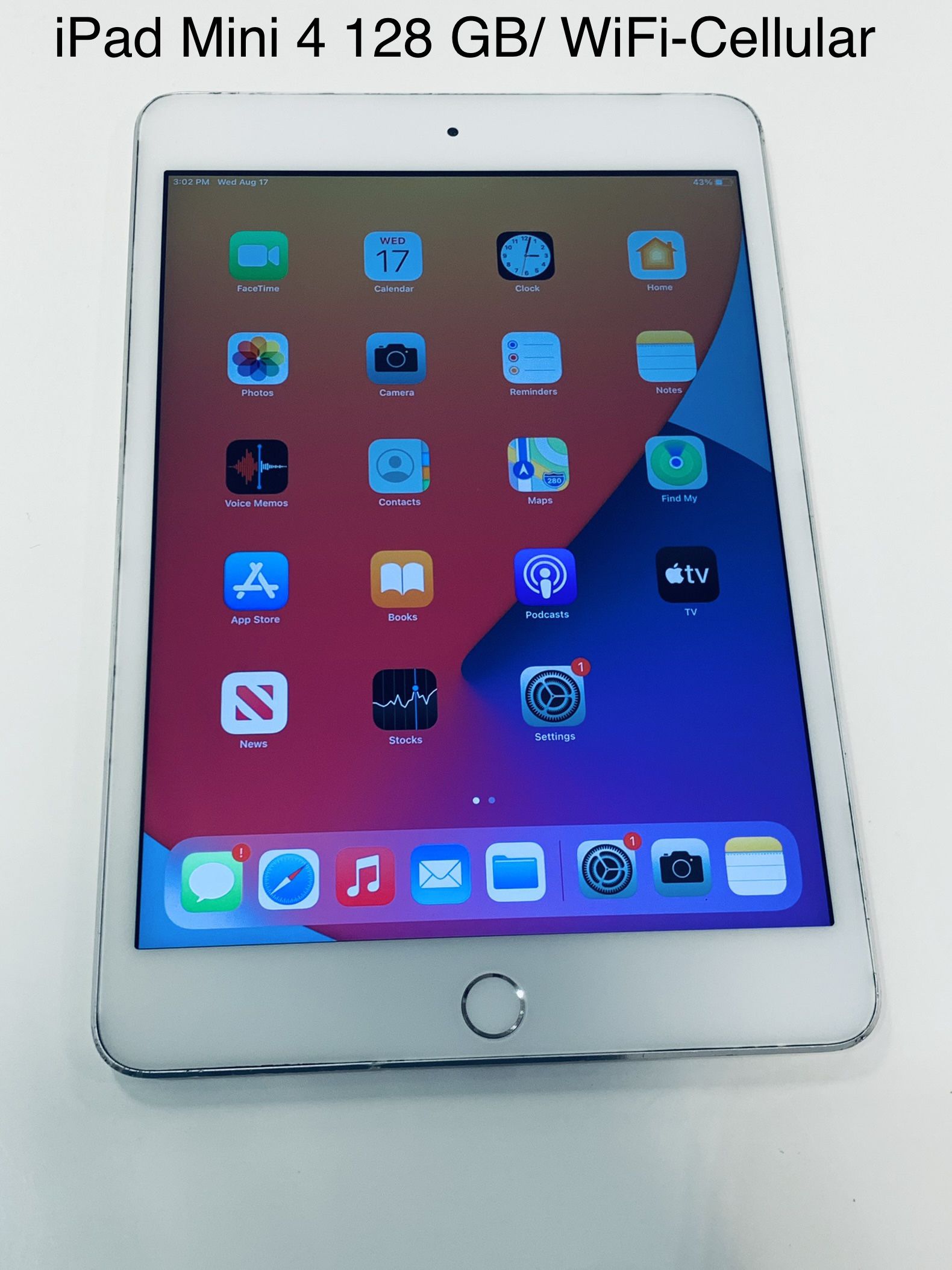 iPad Mini 4 128GB WiFi Cellular