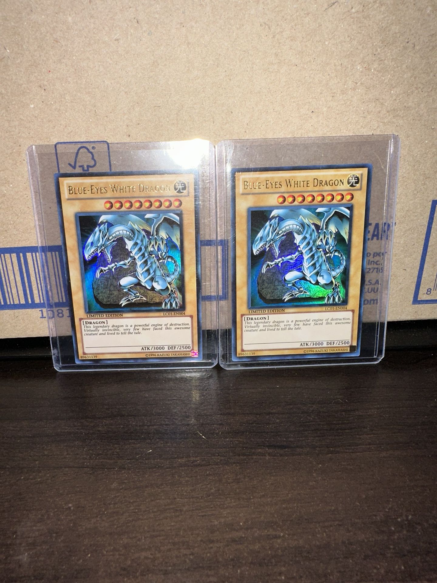 Yugioh Blue Eyes White Dragon Limited Edition LC01 