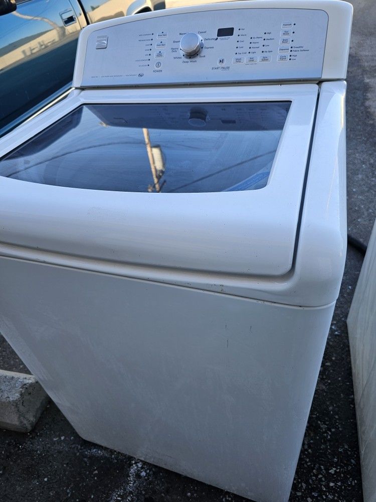 Kenmore Washer Working Perfectly Fine Very Clean Super Capacity I Can Deliver To You 90 Days Warranty