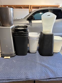 14 waste baskets