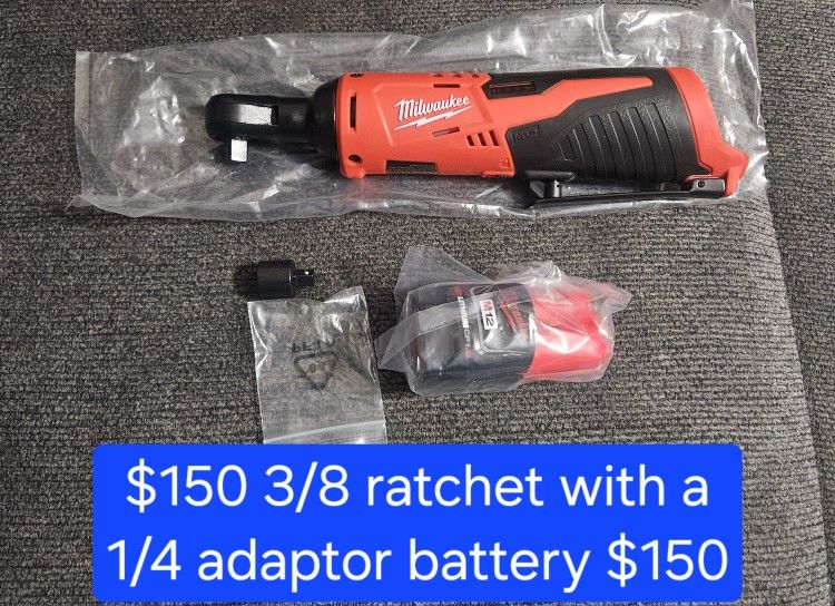 MILWAUKEE 3/8 RATCHET