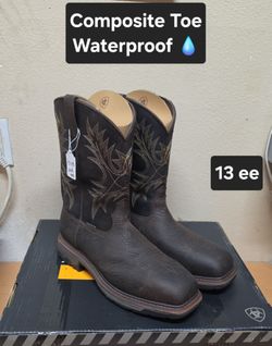 Ariat work boots sz13ee COMPOSITE TOE