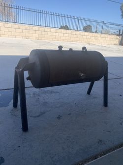 Custom Made Airtank Firepit.