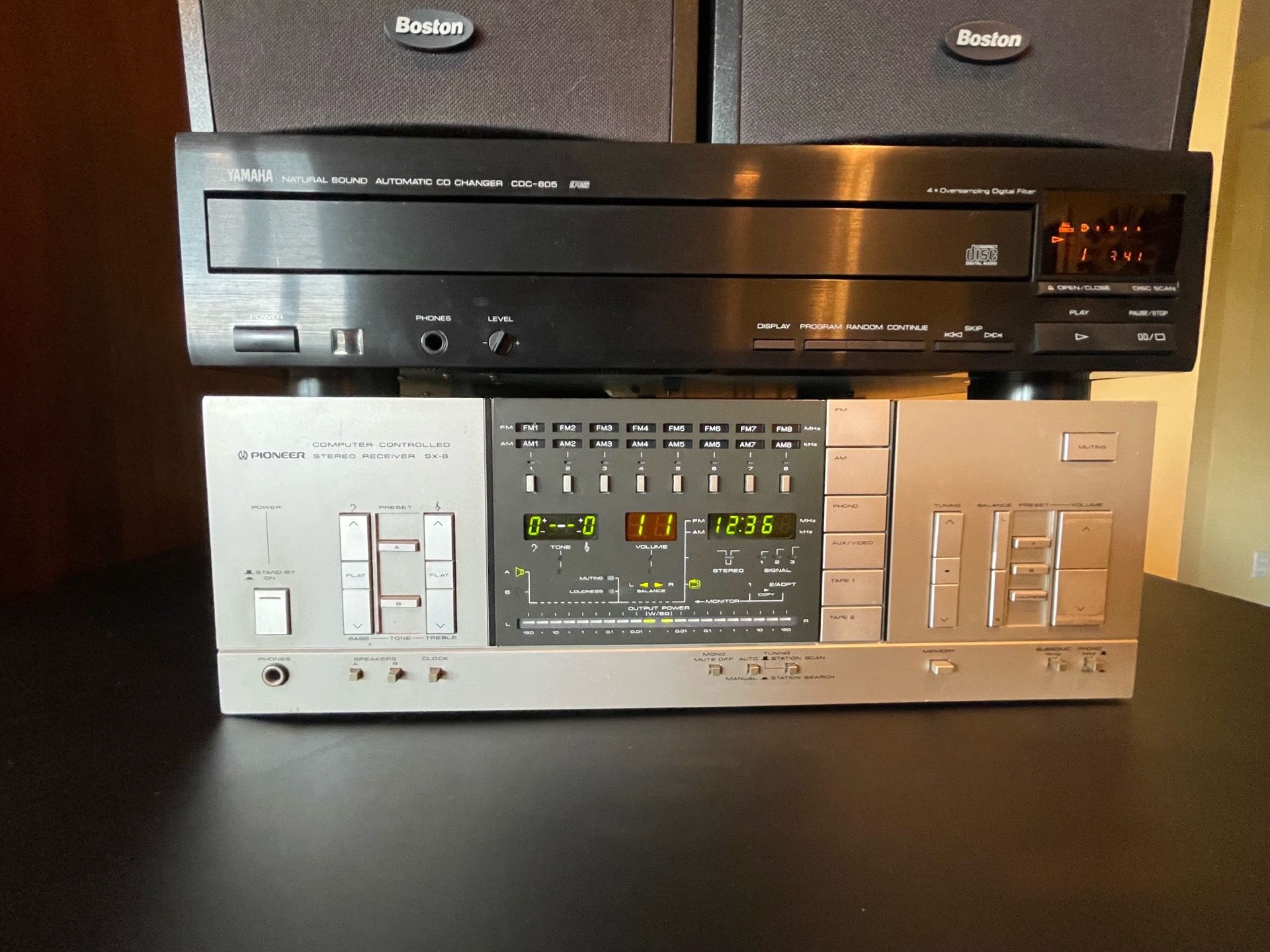 Pioneer SX-8 Stereo Receiver - Digital Displays - $40