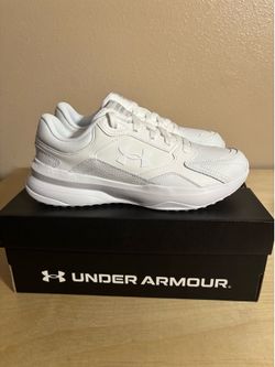 Women’s Under Armour Leather Sneakers Size 10