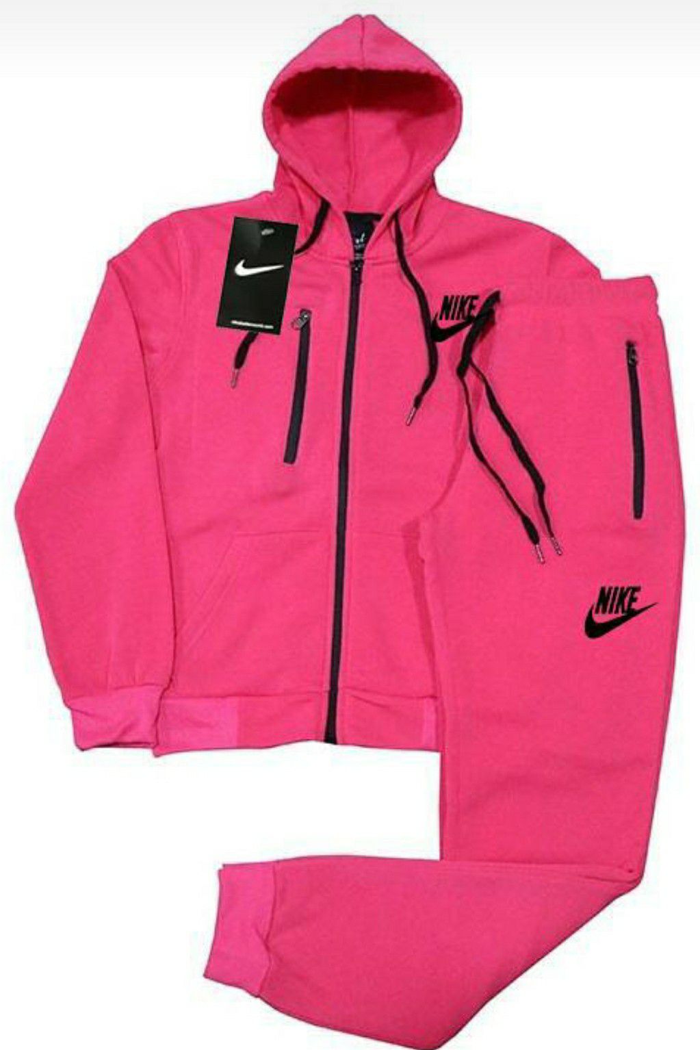 Pink Nike Jogging Suit