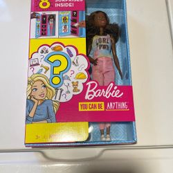8 Surprises Inside Barbie Doll New In Box 2019 Mattel